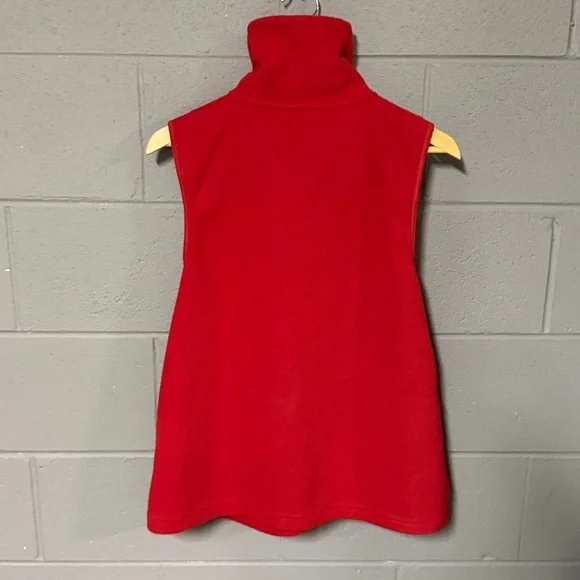 Chaps Sport Scarlet Fleece Vest - Picture 4 of 5
